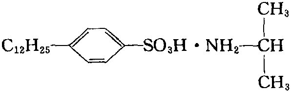 十二烷基苯磺酸異丙基胺